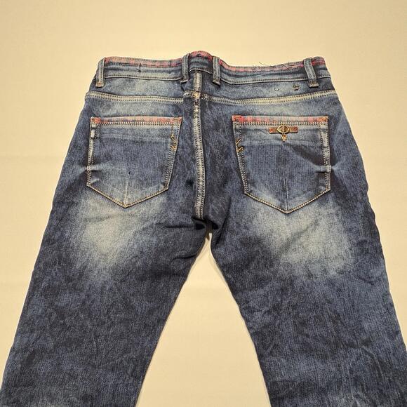 Jimmy & Jordan Premium Denim Jeans Plaid Lining Size 34 - Picture 14 of 16